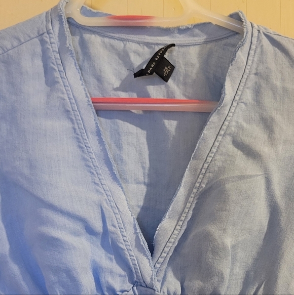 Banana Republic Sky Blue Casual Shirt Size XS - Picture 5 of 7